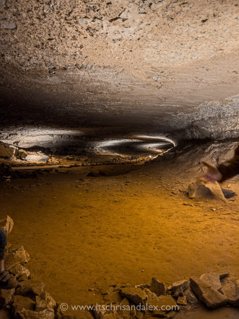 Cleaveland's Cabinet from above in Cleaveland Avenue in Mammoth Cave National Park