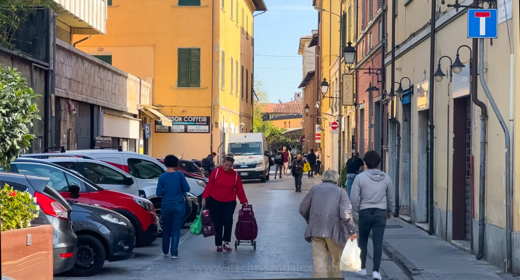 Via San Giuseppe Benedetto Cottolengo in Pisa, Italy